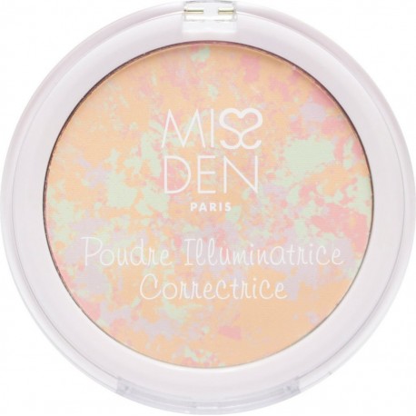 MISS DEN Poudre Illuminatrice Correctrice Teinte Parfait la poudre illuminatrice