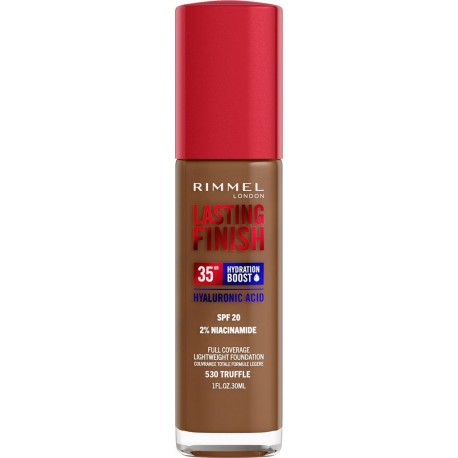 RIMMEL Fond de Teint Liquide 530 Truffle SPF20 Lasting Finish 30ml