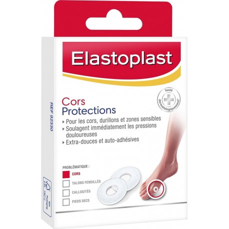 ELASTOPLAST Protection Apaisante  Foot Expert pour Cors 20 Pièces 20 pansements