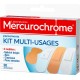 MERCUROCHROME Pansements Kit Multi-Usages 20 pansements