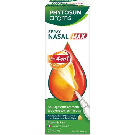 PHYTOSUN AROMS Spray Nasal Max Effet 4en1 20ml