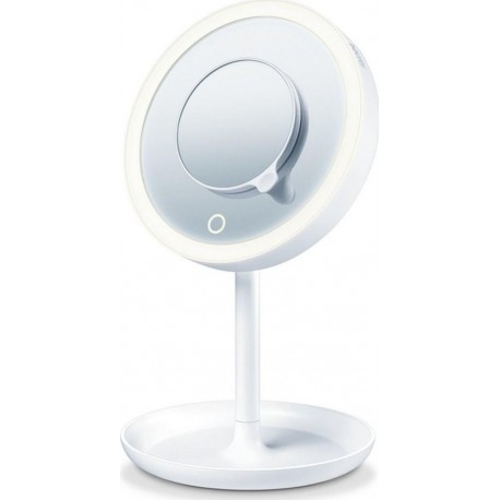 BS BEURER Miroir cosmétique éclairé BS 45 Blanc BEURER le miroir