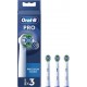 CLEAN Brossette dentaire PRO Pack de 3 Blanc ORAL B