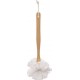 NC Brosse À Dos & Fleur De Douche textile 40cm Naturel