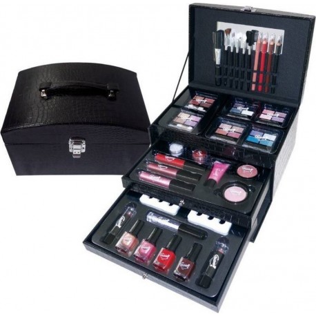 NC Mallette De Maquillage Premium Essentials Noir 57pcs