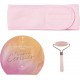 NC Coffret Soin Du Visage Fleur De Cerisier Avec Masseur Pierre De Jade Rose