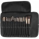 Kit Complet Trousse De 15 Pinceaux De Maquillage