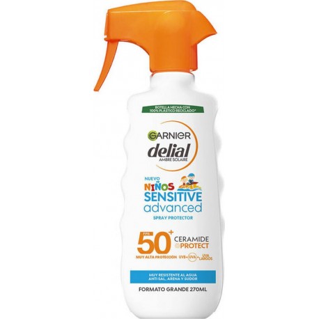 Garnier Crème Solaire Pour Enfants En Spray Sensitive Advanced Spf 50 (270 Ml)