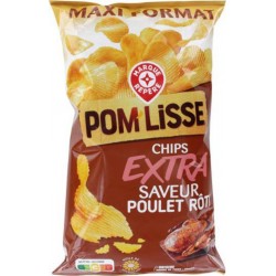 Chips poulet rôti Pom'lisse Maxi format 270g