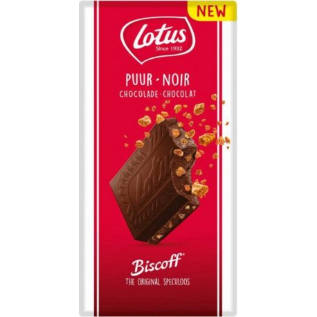 Lotus Chocolat noir aux morceaux de Speculoos 180g