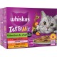 WHISKAS TASTY MIX BOEUF & VOLAILLE/CABILLAUD & POULET/DINDE & POULET/SAUMON 1020G