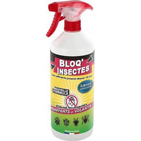 Bloq'insectes BLOQ' INSECTES INSECTICIDE BOUTEILLE PISTOLET 1000ml