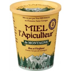 Miel l'Apiculteur Miel l’Apiculteur de Montagne Bon et Vivifiant Crémeux Onctueux 500g (lot de 4)