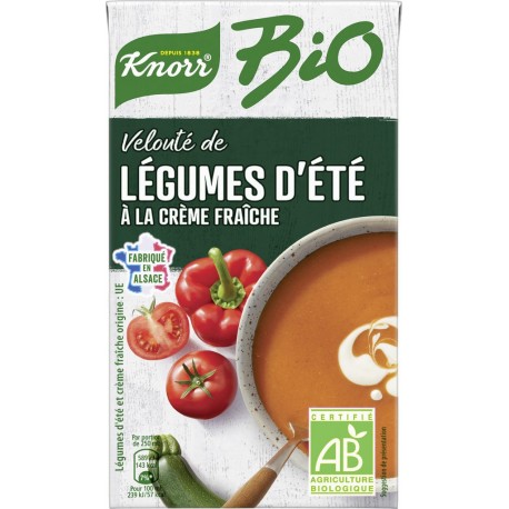 Knorr BIO LEGUMES D’ETE à la Crème Fraîche 1L