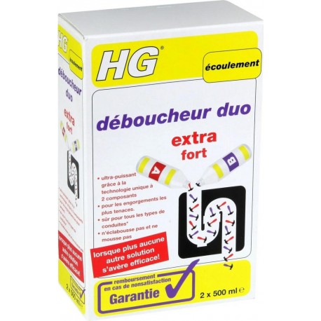 HG DEBOUCHEUR DUO extra fort