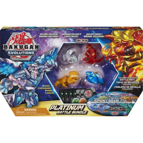 SPIN MASTER Coffret Platinium Battle Bundle Saison 4 Bakugan