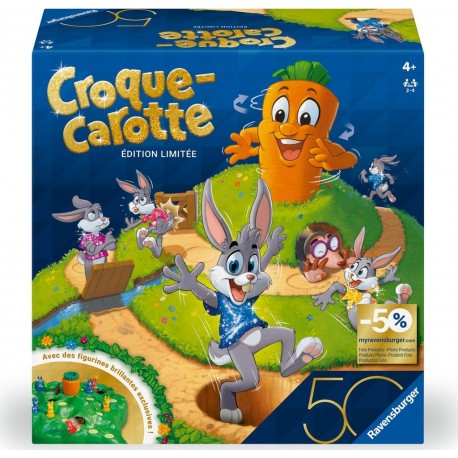 RAVENSBURGER Croque Carotte Edition Ravensburger 50 Ans