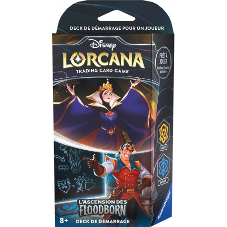 RAVENSBURGER Disney Lorcana Starter Ambre Saphir Saison 2