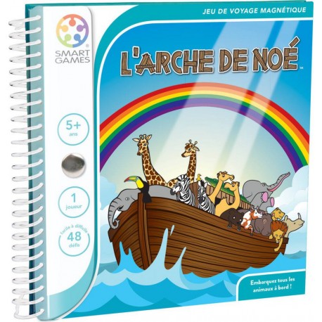 SMART GAMES Jeu De Voyage Magnétique Smartgames Voyage L'Arche De Noé