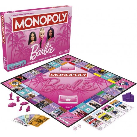 HASBRO GAMING Monopoly Barbie