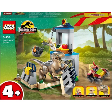 LEGO L'Évasion Du Vélociraptor Lego Jurassic World