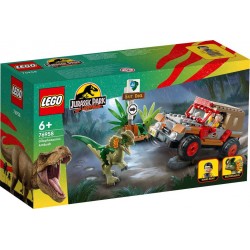 LEGO 76958 L'Embuscade Du Dilophosaure Lego Jurassic Park