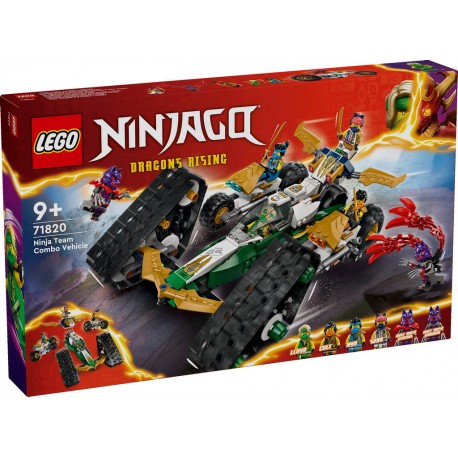 LEGO 71820 Le Véhicule Combiné De L’Équipe Des Ninjas Lego Ninjago