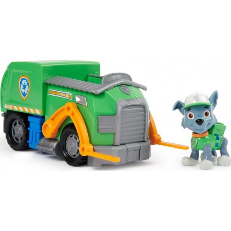 SPIN MASTER Véhicule Et Figurine Rocky Paw Patrol La Pat' Patrouille