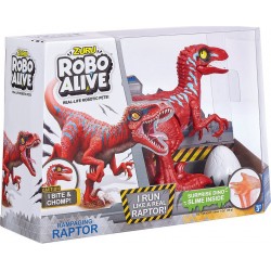 ZURU Robo Alive Dinosaure Raptor Avec Effets Sonores