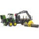 BRUDER Porteur Forestier John Deere 1210