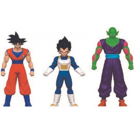 SILVERLIT Pack De 3 Monster Flex Dragon Ball