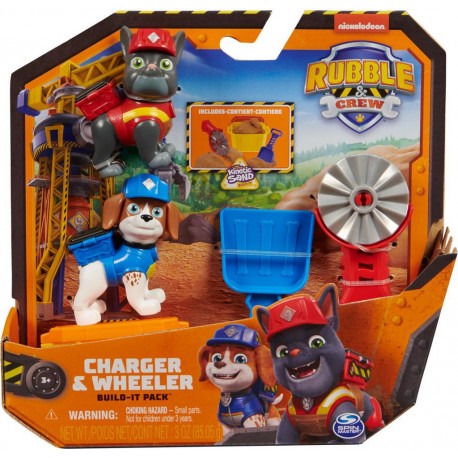 SPIN MASTER Pack De 2 Figurines Charlie Et Benji Avec Accessoires Ruben & Compagnie