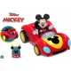 GIOCHI PREZIOSI Mickey Véhicule + Figurine 7,5 Cm Articulée