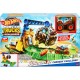 MATTEL Hot Wheels Coffret Monster Trucks Anena Smashers Défi Chargment Rhinomite