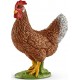 SCHLEICH Figurine Poule Peinte À La Main Avec Détails