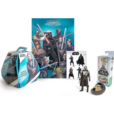 HASBRO Boite Surprise Star Wars Avec Figurines, Stickers Et Poster