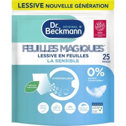 Dr.Beckmann LESSIVE FEUILLES MAGIQUES LA SENSIBLE X25