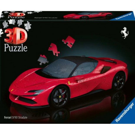 RAVENSBURGER Puzzle 3D Ferrari SF90 Stradale 108 pièces