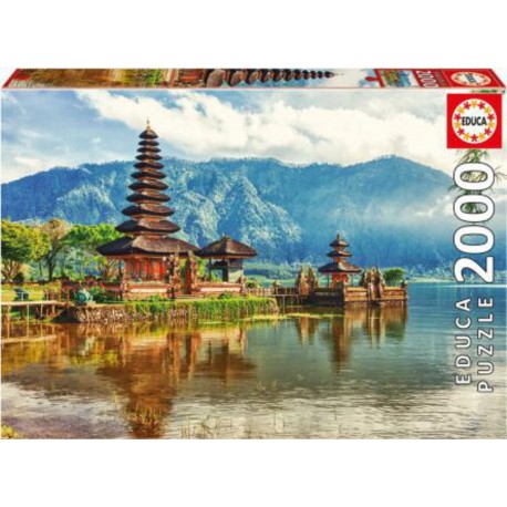 Educa Puzzle Temple ulun danu, bali, indonesie