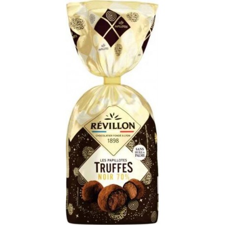 NC Festif truffes noir Revillon Papillotes noir 70% 370g