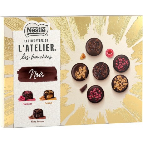 NESTLE Bouchées Au Chocolat Noir 187g