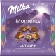 MILKA Assortiment de chocolats au lait Moments Lait Alpin 268g