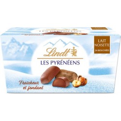 LINDT Ballotin de Chocolats Lait noisette, Pyrénéens 175g