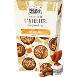 LES RECETTES DE ATELIER Assortiment de chocolats au lait et au caramel LES RECETTES DE L'ATELIER 272g