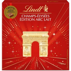 LINDT Boite de Chocolat au Lait, Champs-Elysées 235g