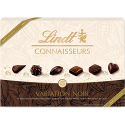 LINDT Boite de Chocolat Noir à taux, Lindt Connaisseurs 366g