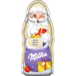 MILKA Chocolat blanc moulage Père Noël le moulage de 95g