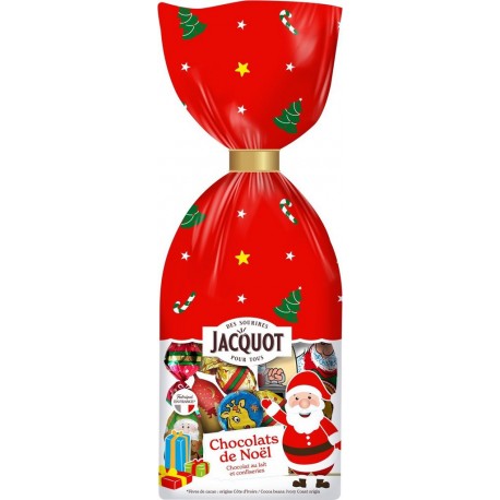 JACQUOT Chocolat assortiment de Noel 250g