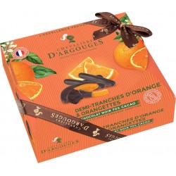 LES CHEVALIERS ARGOUGES Chocolat fruits confits assortiment LES CHEVALIERS D ARGOUGES 170g