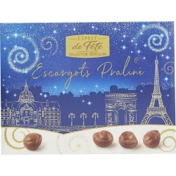 ESPRIT DE FETE Chocolat escargot praliné 300g